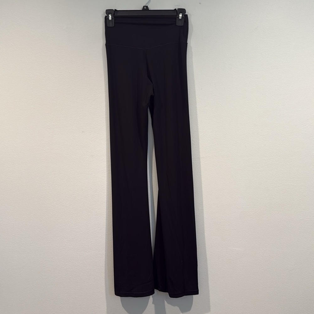 Offline by Aerie Black Flare Pants High-Rise Boot Cut with Stretch - Size Large - Picture 6 of 7